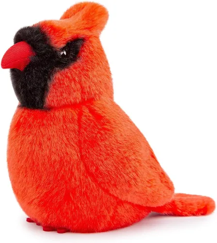Vista 9 de Tiny Heart Juguete de peluche de pájaro de teta azul de simulación, realista, 5.51 pulgadas, suave y lindo para niños y niñas, regalos