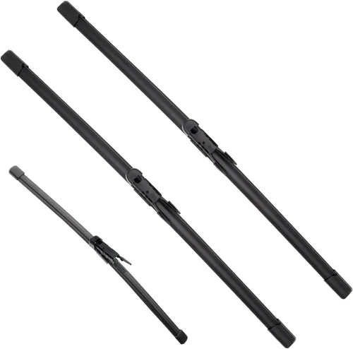 Vista 34 de JustCar - 3 limpiaparabrisas para Jeep Wangler 2007-2017 y Jeep Wrangler JK 2008-2018, repuesto de equipo original - 15, 15 y 12E pulgadas - juego