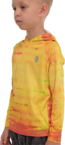 Vista 5 de Sudaderas con capucha para niños al aire libre, camisetas atléticas juveniles, protección solar UPF 50+
