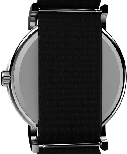 Vista 4 de Timex Weekender 38mm Unisex Analog Watch INDIGLO Backlight Adjustable Durable Nylon Fabric Slip Through Strap 24 Hour Time