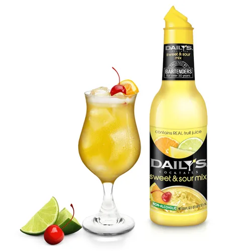 Vista 6 de Spiritless Kentucky 74 - Paquete de whisky destilado sin alcohol con mezcla agria Dailys - Whiskey Sour - Licores prémium a prueba de cero para una