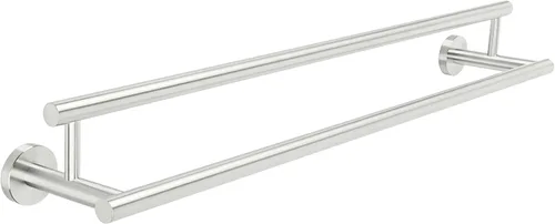 Vista 11 de Alise Toallero doble de níquel cepillado, toallero de 16 pulgadas para baño montado en la pared, toallero de baño de acero inoxidable SUS304