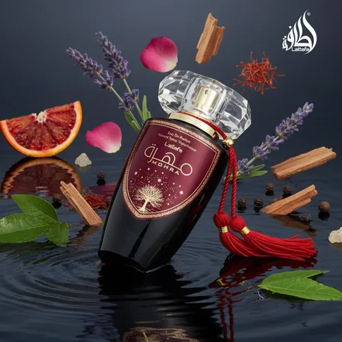 Vista 5 de Lattafa Mohra para Unisex Eau de Parfum en Spray, 3.4 onzas / 100 ml