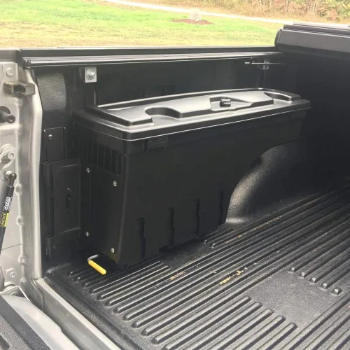 Vista 9 de GRAND ORANGE Caja de herramientas con cerradura para caja de almacenamiento de caja de camiones