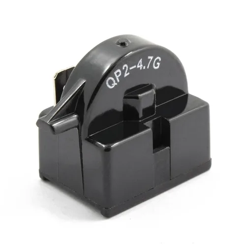 Vista 2 de BestParts QP2-4.7 Relé de arranque/arranque para refrigerador de 1 pin PTC Compatible con mini refrigeradores Whirlpool Frigidaire Kenmore Danby