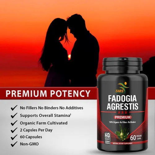 Vista 2 de Fadogia Agrestis Extracto Píldoras (fuerza máxima) porciones de 1,000 mg Apoya el rendimiento atlético, la fuerza, la conducción, orgánico