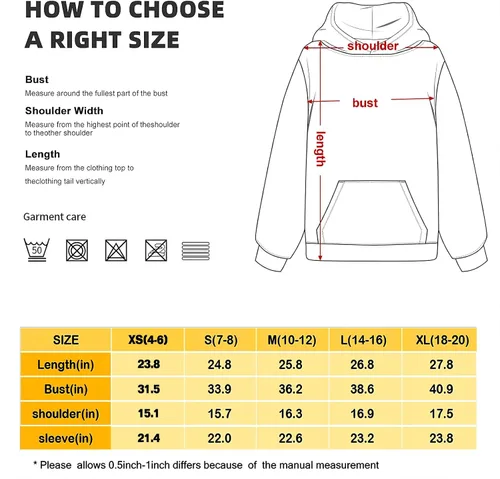 Vista 4 de Xuerrp boys unisex-child Hoodie