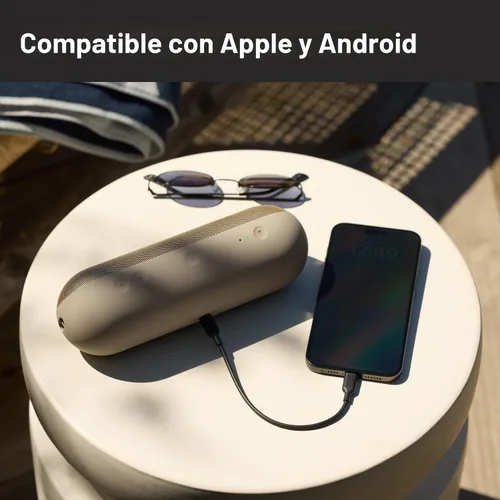 Vista 5 de Beats Pill - Altavoz Bluetooth portátil - Batería de hasta 24 horas de duración, resistente al agua, compatible con Bluetooth, Apple y Android