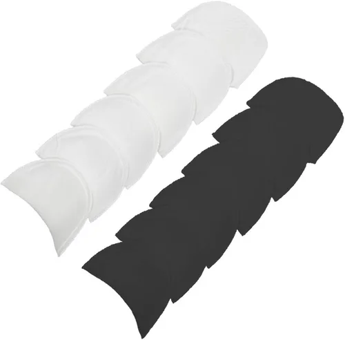 Vista 5 de Almohadillas de hombro de 1/2 pulgadas, 12 pares, almohadillas de hombro cosidas, almohadillas de espuma de esponja suave para hombres y mujeres