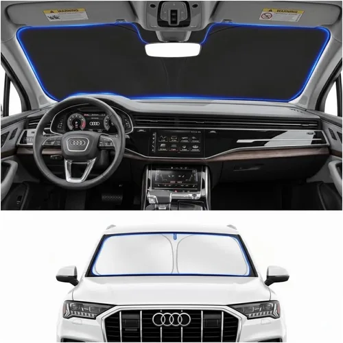 Vista 100 de Parasol para parabrisas para BMW X1 E84 2016-2024 2025, accesorios – Cubierta de parasol para parabrisas de ventana delantera, ajuste personalizado