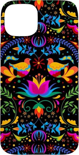 Vista 9 de Funda para iPhone 17 de Mexican Heritage Otomi Pride Love Peace Doves