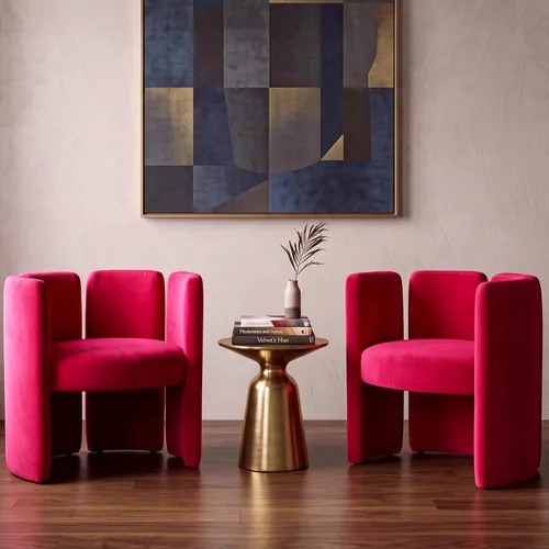 Vista 9 de Chairus Silla decorativa moderna, silla de lectura única de barril