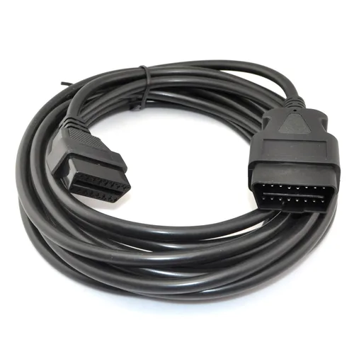 Vista 3 de iKKEGOL 16.4 pies / 16.4 ft OBD 2 OBD II 16 pines cable de extensión de coche a hembra extensor de diagnóstico (16.4 pies/16.4 ft)