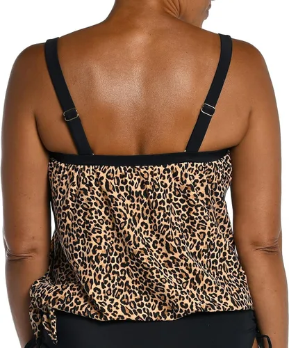 Vista 2 de Maxine Of Hollywood Traje de baño tankini bandeau estándar para mujer