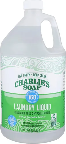 Vista 11 de Charlie's Soap - Detergente líquido para lavandería sin fragancia - 50 cargas (Una botella de 50 cargas, 50 cargas totales)