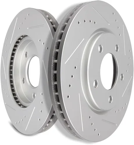 Vista 19 de SCITOO Kits de rotores de freno de disco trasero para Jeep Grand Cherokee 1999-2004