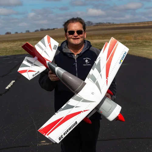 Vista 8 de E-flite RC Airplane Ultimate 3D 37.402 in Smart BNF Basic Transmisor Batería y cargador no incluidos con AS3X y Safe EFL16550