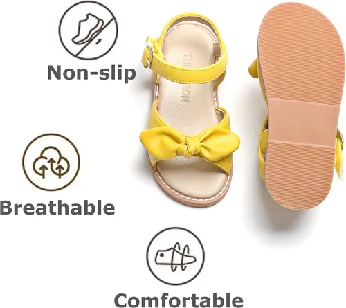 Vista 5 de THEE BRON Sandalias de vestir para niña pequeña Sandalias para Nias