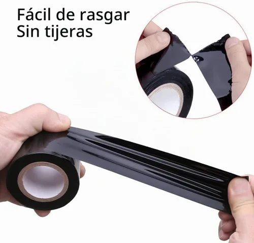 Vista 3 de AKStore Fetish SM - Cinta electrostática estática de sujeción sexual para adultos (4 unidades, color negro)
