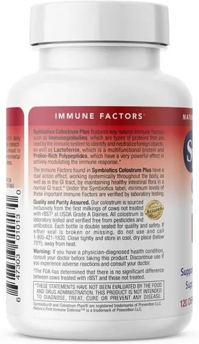 Vista 7 de Symbiotics Masticables de calostro Plus