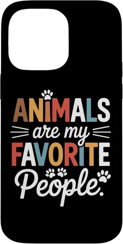 Vista 21 de Pet Parent Animals are My Favorite People Fur Family Case for iPhone XR