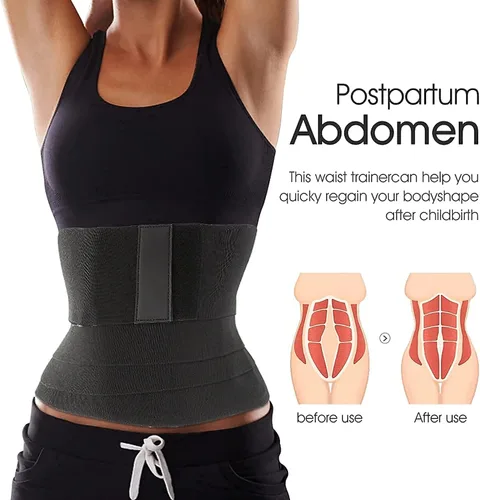 Vista 3 de Tiktok Quick Snatch Me Up Vendaje lumbar soporte de cintura para entrenar 1312 pies para mujer