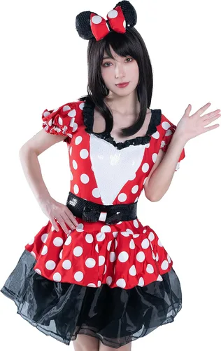 Vista 2 de Disguise Disfraz de Minnie Mouse de Disney Glam para mujer