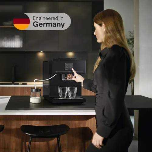 Vista 2 de Miele CM 7750 Cafetera automática CoffeeSelect - OneTouch para dos, AromaticSystem, 10 perfiles individuales, DoubleShot, CupSensor, compatible