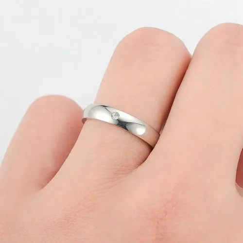 Vista 5 de Anime Jujutsu Kaisen Yuta Okkotsu Anillo de acero inoxidable Cosplay Props Hombres Mujeres Pareja Amante Anillo Joyería Accesorios Regalos