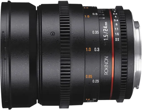 Vista 4 de Lente Cine DS de gran angular para Canon EF, de la marca Rokinon, 0.94