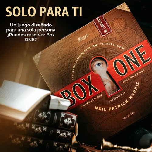 Vista 3 de theory11 Box ONE Juego de mesa Presentado por Neil Patrick Harris 1 jugador