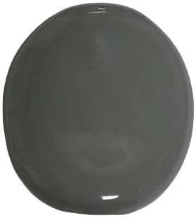 Vista 5 de Collar de Perlas de Piedra de Cerámica Negra Joyería
