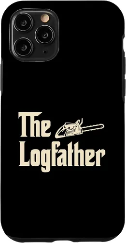 Vista 10 de iPhone 15 The Logfather - Lumberjack - Chainsaw - Logger Woodsman Case