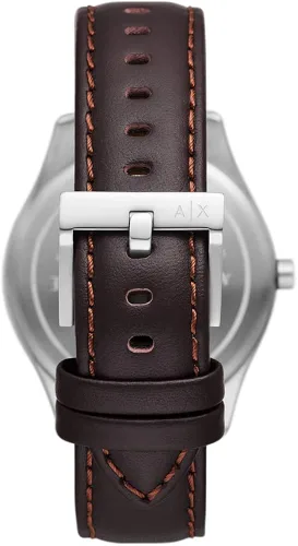Vista 4 de AX Armani Exchange Multifunction Dress Watch with Leather or Stainless Steel Band
