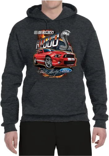Vista 21 de Wild Bobby Shelby GT500 Cobra - Sudadera con capucha con diseño oficial de Ford Motors Cars and Trucks