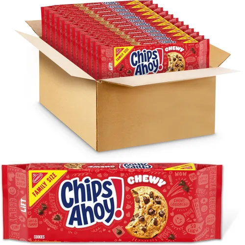 Vista 43 de CHIPS AHOY! Chewy Minis - Galletas con chispas de chocolate, paquetes de 12-3 onzas