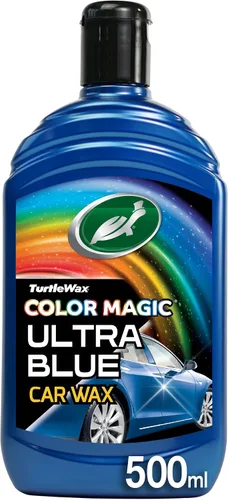 Vista 9 de Turtle Wax 52708 Color Magic Cera para Pintura de Coche Restaura Color y Brillo Negro 500 ml