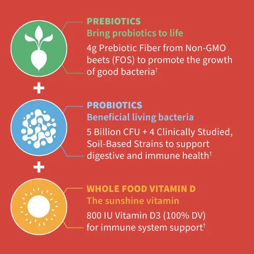 Vista 9 de Garden of Life Paquete de gomitas para niños: multivitamínico orgánico para niños, frutas, 120 unidades + gomitas inmunológicas para niños, cereza
