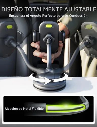 Vista 3 de Bracketron TripGrip PRO - Soporte para teléfono de automóvil, soporte para teléfono para tu automóvil con cuello de cisne flexible de 7.5 pulgadas