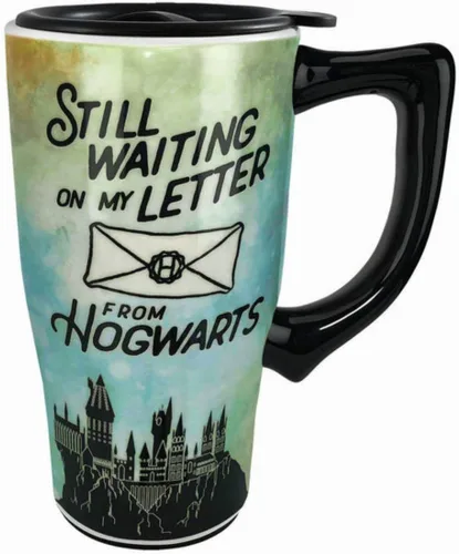 Vista 8 de Spoontiques Harry Potter - Taza de cerámica con frase de juramento solemne para viajes