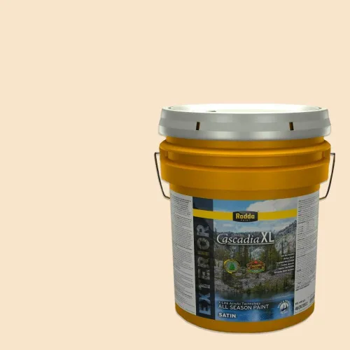 Vista 189 de Rodda Paint CASCADIA XL Pintura e imprimación satinada exterior en uno, cuarto de galón, Cantera