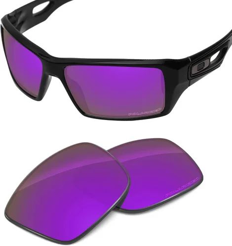 Vista 2 de Lentes de repuesto compatibles con Oakley Eyepatch 1 y 2 polarizadas grabadas