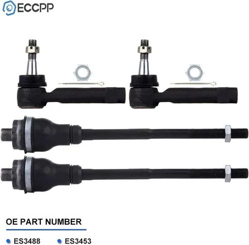 Vista 2 de ECCPP Herramienta de extremo de barra de acoplamiento 2000 2001 2002 2003 2004 2005 2006 para Chevrolet Silverado 1500 para Chevrolet Silverado 2500