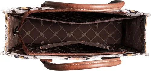 Vista 5 de Wrangler Aztec - Bolso tote para mujer, estilo bohemio, bolso de hombro y bolso