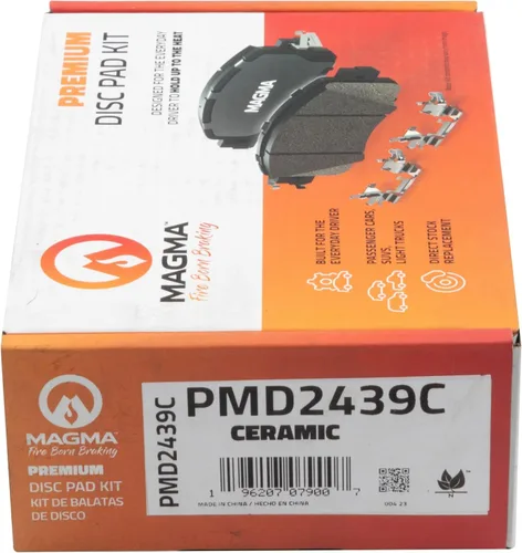 Vista 5 de MAGMA Premium PMD2439C Pastillas de freno de cerámica, traseras