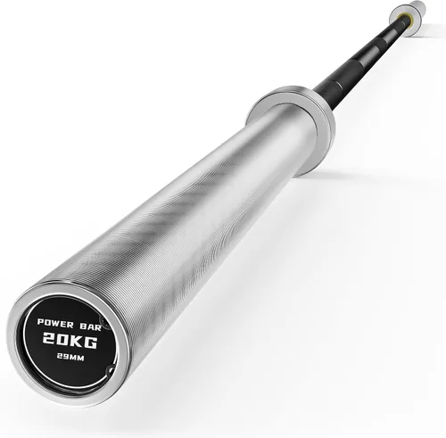 Vista 15 de Olympic Barbell, 4ft, 5ft, 6ft & 7ft Weight Bar, Multiple Options 2-Inch Needle Bearings, Hard Chrome Coating, Knurled Grip, Powerlifting, Bench
