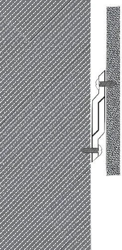 Vista 4 de Kit de accesorios para colgar fotos de tacos franceses de 12 pulgadas, clips en Z de aluminio resistentes para colgar cuadros y espejos, barra en Z