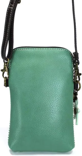 Vista 3 de Chala Convertible Cruz-cuerpo ajustable correas y Star Zipper Turtle Stripe