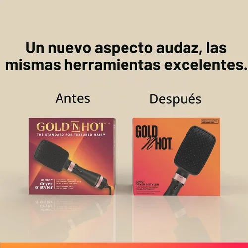 Vista 7 de GOLD N HOT Secador y estilizador iónico