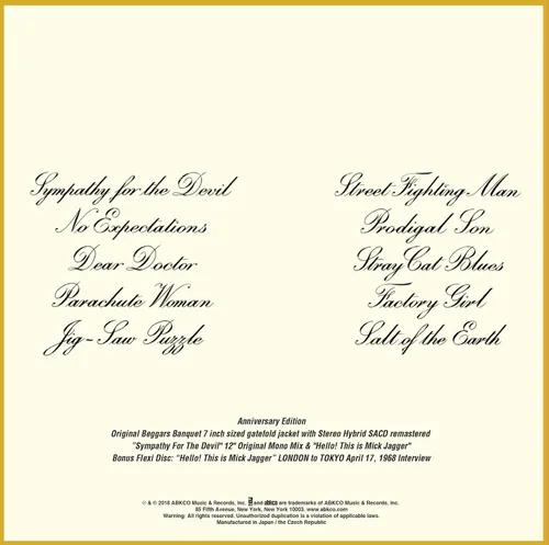 Vista 2 de Beggars Banquet